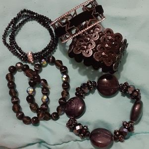 Black bangle bundle